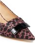 Sergio Rossi Glitter Pumps met Metalen Logo Hardware Pink Dames - Thumbnail 4