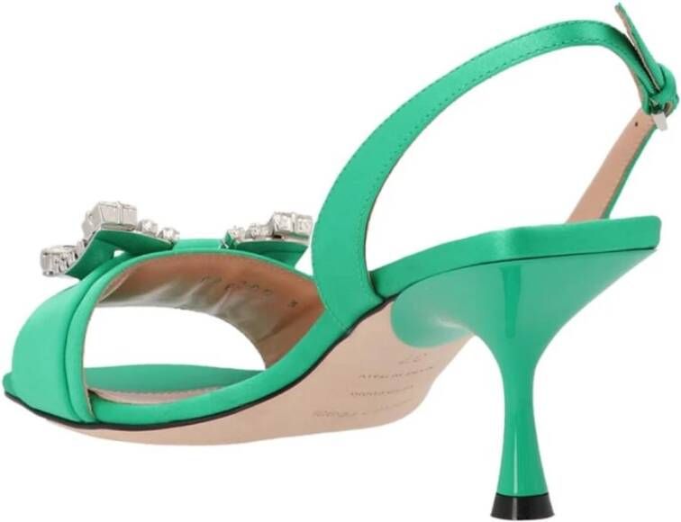 Sergio Rossi High Heel Sandals Groen Dames