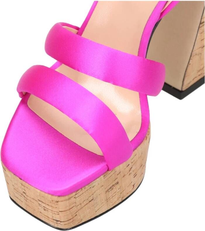 Sergio Rossi Hoge hak sandalen Paars Dames