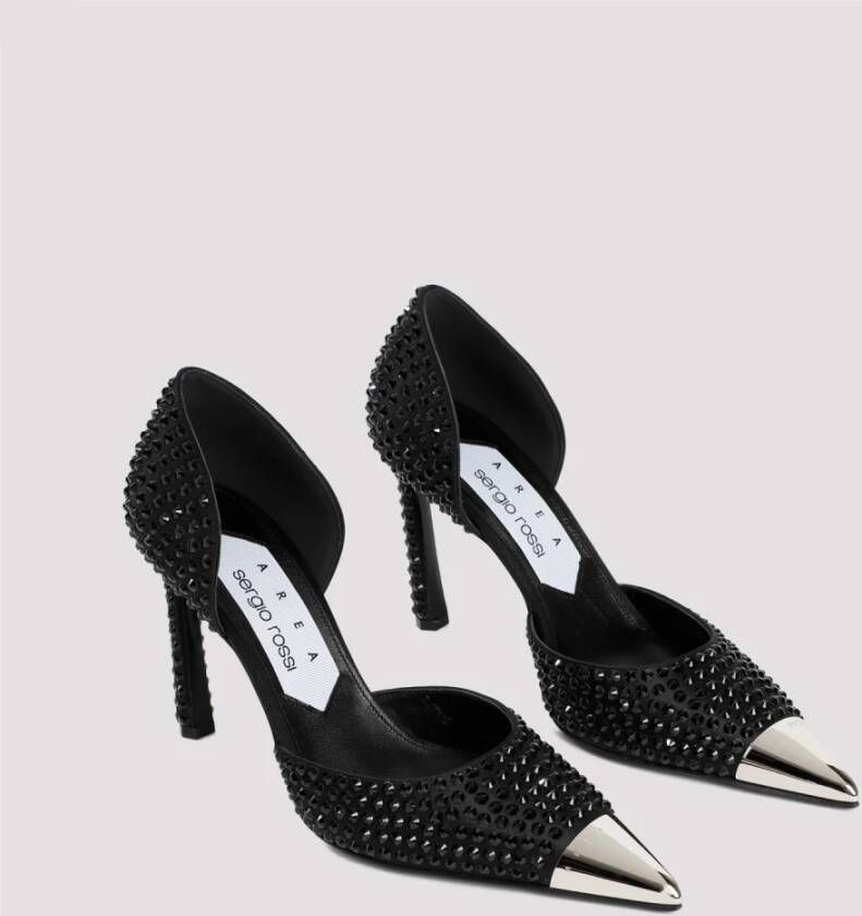 Sergio Rossi Zwarte Area X Dolk Pumps Black Dames