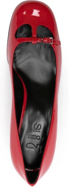 Sergio Rossi Lakleren Pumps Red Dames