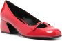 Sergio Rossi Lakleren Pumps Red Dames - Thumbnail 2