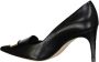 Sergio Rossi Leren pumps met 7 cm hak Black Dames - Thumbnail 3