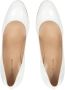 Sergio Rossi Leren pumps met 9 cm hak White Dames - Thumbnail 4