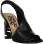 Sergio Rossi Leren sandalen met 9 cm hak Black Dames - Thumbnail 2