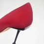 Sergio Rossi Milano Pumps Leren Puntige Neus Instapper Red Dames - Thumbnail 5