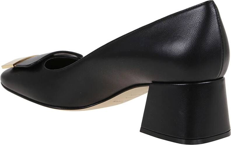 Sergio Rossi Luxe Nero Pump-45 Hakken Black Dames