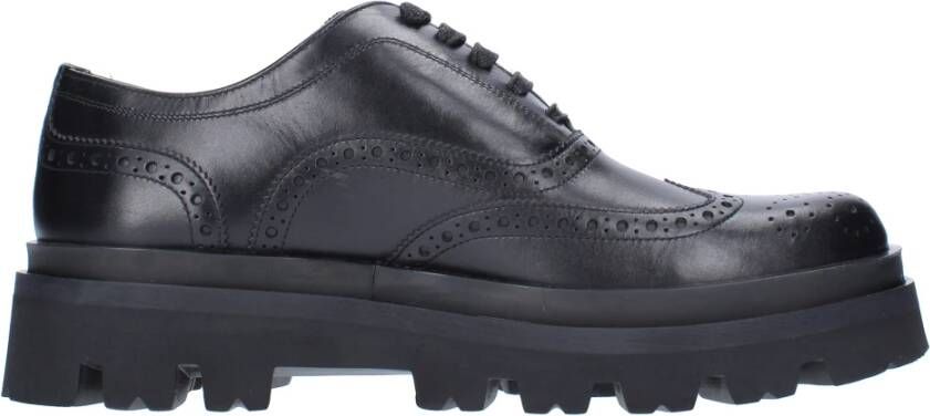 Sergio Rossi Platte schoenen Zwart Black Heren