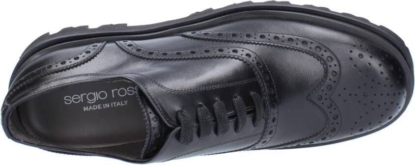 Sergio Rossi Platte schoenen Zwart Black Heren