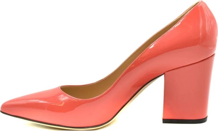 Sergio Rossi Lage Pumps Rood Dames