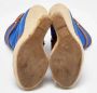 Sergio Rossi Pre-owned Canvas boots Blue Dames - Thumbnail 6