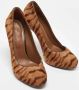 Sergio Rossi Pre-owned Canvas heels Brown Dames - Thumbnail 2