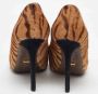 Sergio Rossi Pre-owned Canvas heels Brown Dames - Thumbnail 3