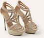 Sergio Rossi Pre-owned Canvas heels Yellow Dames - Thumbnail 2