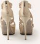 Sergio Rossi Pre-owned Canvas heels Yellow Dames - Thumbnail 3