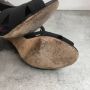 Sergio Rossi Pre-owned Canvas sandals Black Dames - Thumbnail 6