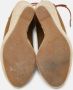 Sergio Rossi Pre-owned Canvas sandals Brown Dames - Thumbnail 6