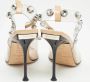 Sergio Rossi Pre-owned Fabric heels Beige Dames - Thumbnail 5