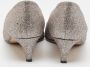 Sergio Rossi Pre-owned Fabric heels Gray Dames - Thumbnail 5