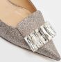 Sergio Rossi Pre-owned Fabric heels Gray Dames - Thumbnail 7