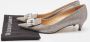 Sergio Rossi Pre-owned Fabric heels Gray Dames - Thumbnail 9