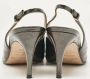 Sergio Rossi Pre-owned Fabric heels Green Dames - Thumbnail 3