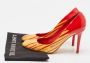 Sergio Rossi Pre-owned Fabric heels Red Dames - Thumbnail 7