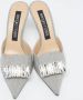 Sergio Rossi Pre-owned Fabric mules Gray Dames - Thumbnail 3