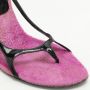 Sergio Rossi Pre-owned Fabric sandals Black Dames - Thumbnail 5