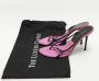 Sergio Rossi Pre-owned Fabric sandals Black Dames - Thumbnail 7