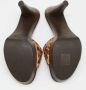 Sergio Rossi Pre-owned Fabric sandals Brown Dames - Thumbnail 6