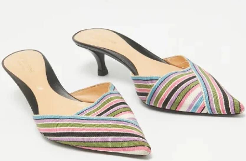 Sergio Rossi Pre-owned Fabric sandals Multicolor Dames