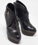 Sergio Rossi Pre-owned Leather boots Black Dames - Thumbnail 3