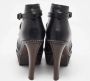 Sergio Rossi Pre-owned Leather boots Black Dames - Thumbnail 4