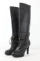 Sergio Rossi Pre-owned Leather boots Black Dames - Thumbnail 4