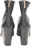 Sergio Rossi Pre-owned Leather boots Black Dames - Thumbnail 3