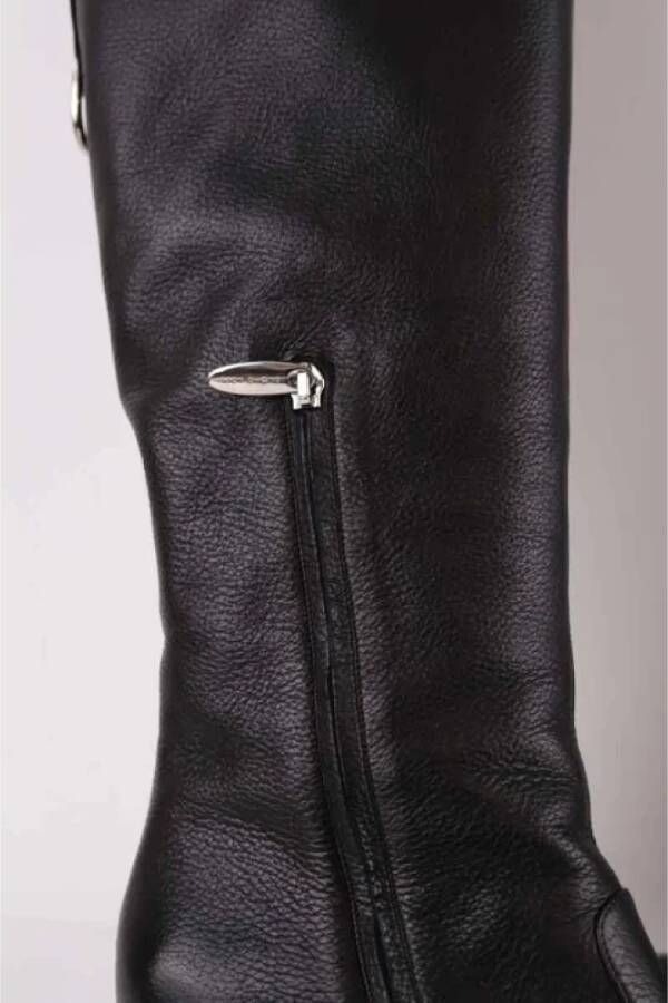 Sergio Rossi Pre-owned Leather boots Black Dames