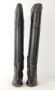 Sergio Rossi Pre-owned Leather boots Black Dames - Thumbnail 2