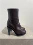 Sergio Rossi Pre-owned Leather boots Brown Dames - Thumbnail 2