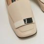 Sergio Rossi Pre-owned Leather flats Beige Dames - Thumbnail 6