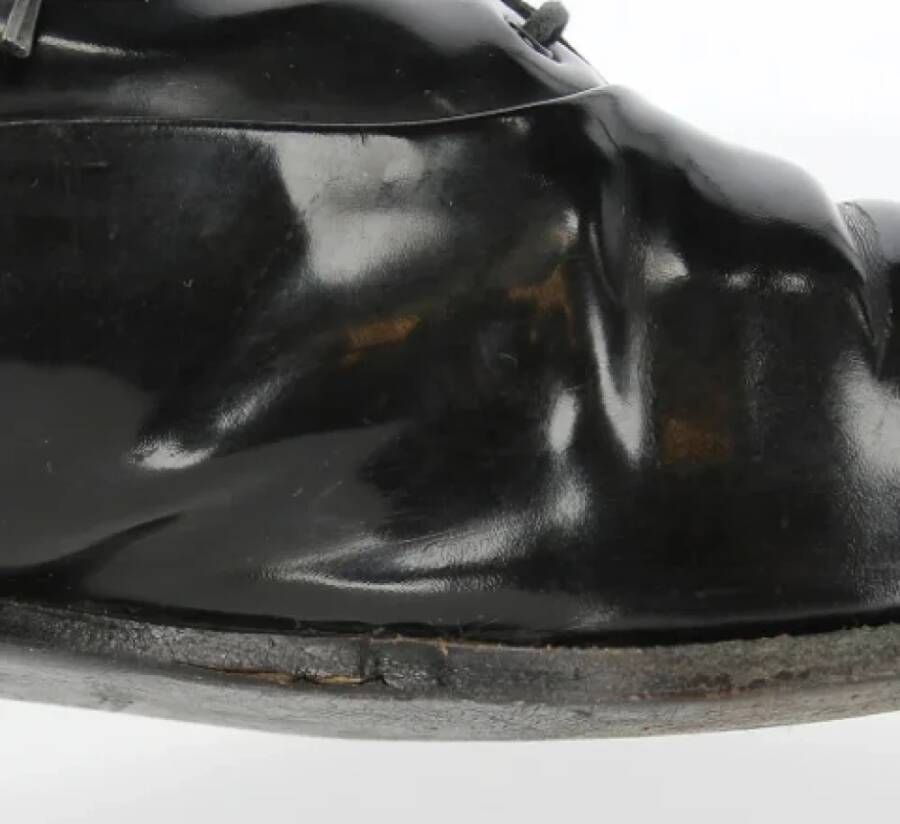 Sergio Rossi Pre-owned Leather flats Black Heren