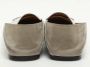 Sergio Rossi Pre-owned Leather flats Gray Dames - Thumbnail 3