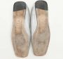 Sergio Rossi Pre-owned Leather flats Gray Dames - Thumbnail 4