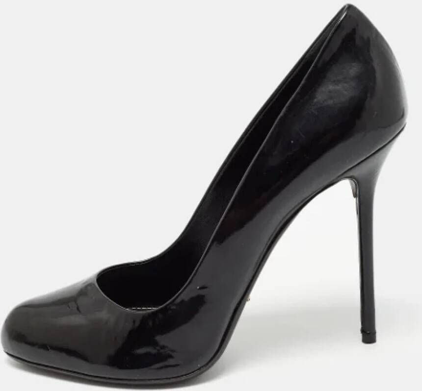 Sergio Rossi Pre-owned Leather heels Black Dames