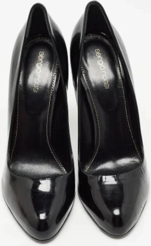 Sergio Rossi Pre-owned Leather heels Black Dames