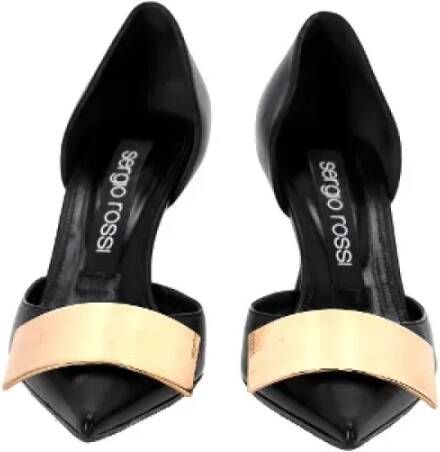 Sergio Rossi Pre-owned Leather heels Black Dames