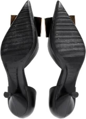 Sergio Rossi Pre-owned Leather heels Black Dames