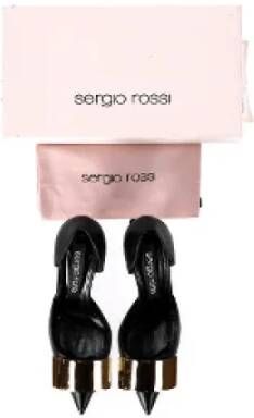 Sergio Rossi Pre-owned Leather heels Black Dames