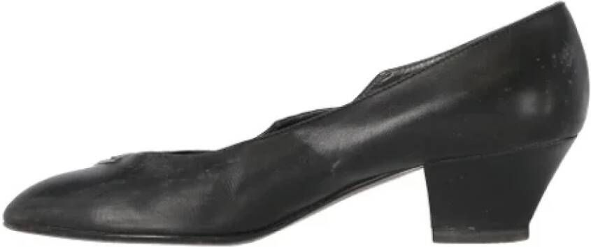 Sergio Rossi Pre-owned Leather heels Black Dames