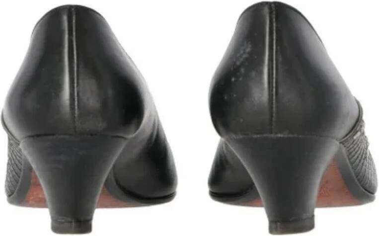 Sergio Rossi Pre-owned Leather heels Black Dames